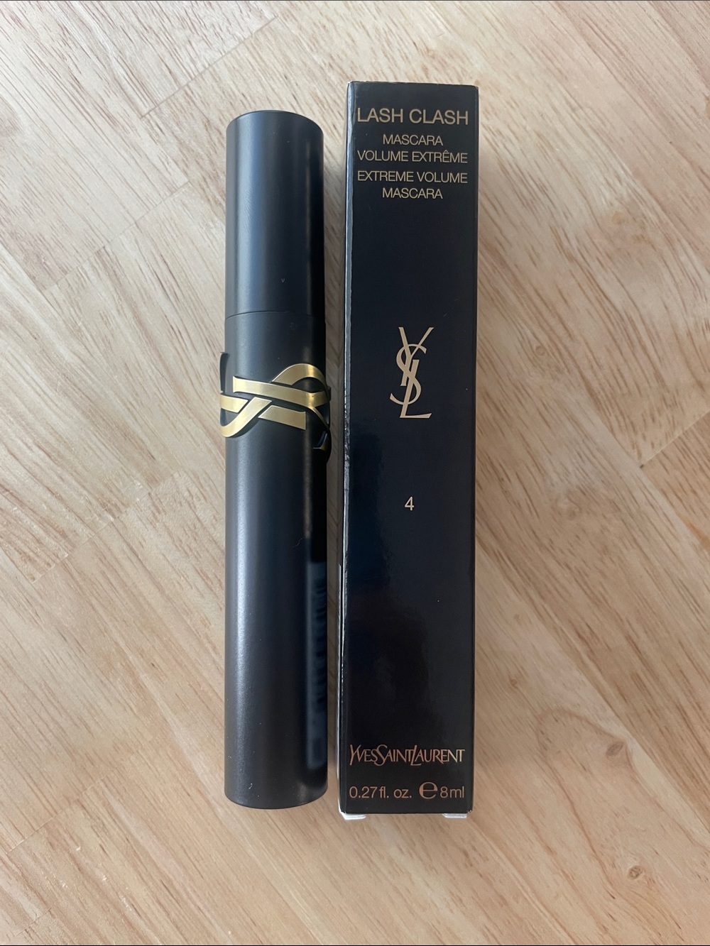Yves Saint Laurent Lash Clash Mascara – Black and Gold Packaging